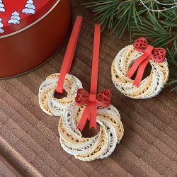 Instruktion Quilling Vaniljekrans med sljfe