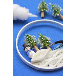 Hfte Quilling Landscapes Winter