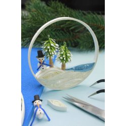 Hfte Quilling Landscapes Winter