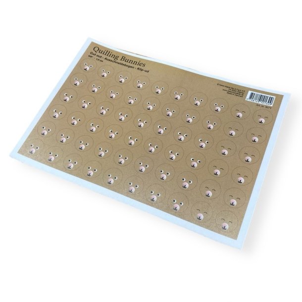 Klippeark Bunnies ansigter