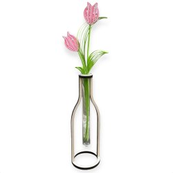 Trflaske med glas 16 cm 