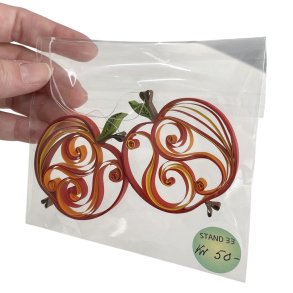 2 stk quilling �bler r�d 5 cm