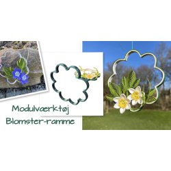 Modulv�rkt�j Blomst med 8 buer