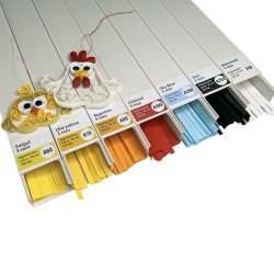 Instruktion Quilling Hne og Kylling